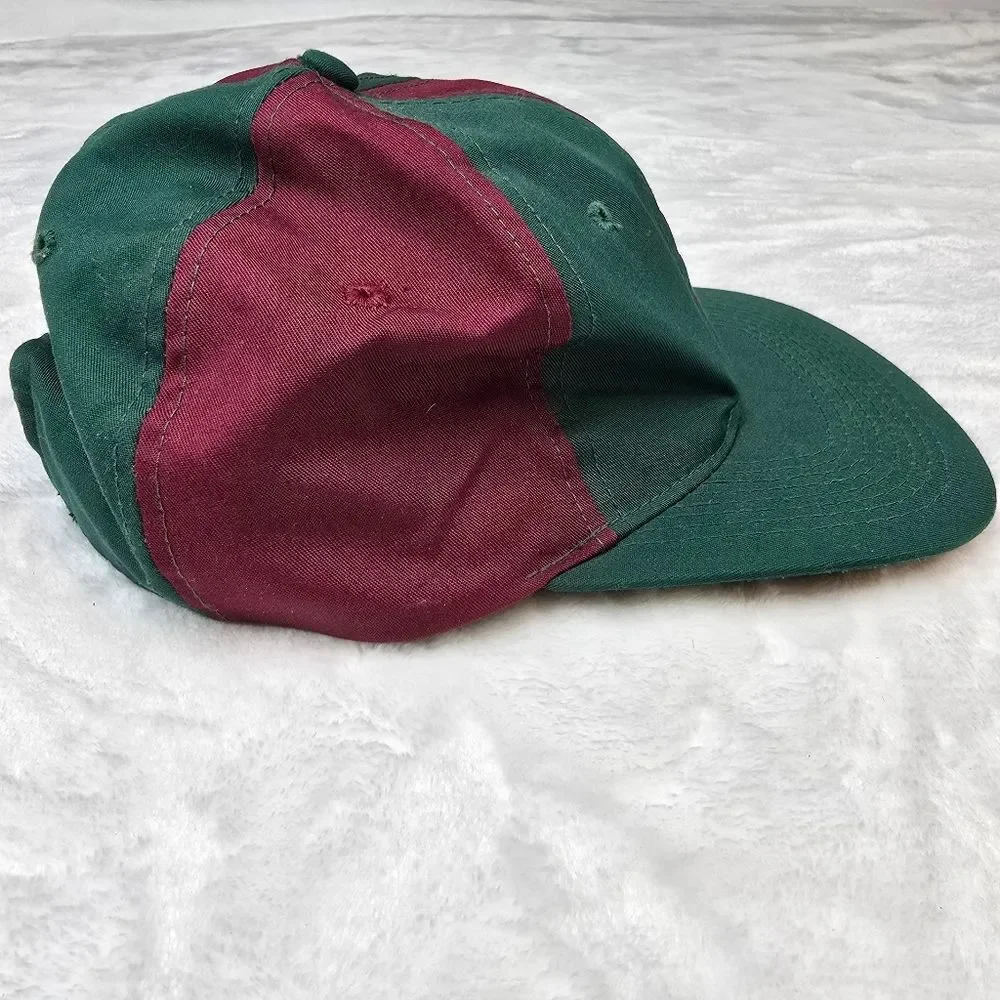 Vintage 90s Garfield Snapback Hat Paws Fresh Caps Colorblock Embroidered VTG